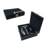 Conjunto de vinhos em estojo com 5 peças aço inox
