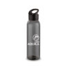Squeeze plástico transparente fumê, 600ml