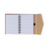 Bloco capa dura papel e couro 50 folhas - Image 3