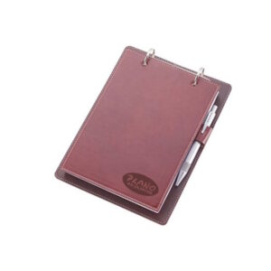 Bloco de mesa em couro