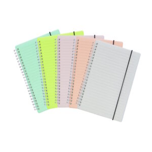 Bloco capa plásticas transparente