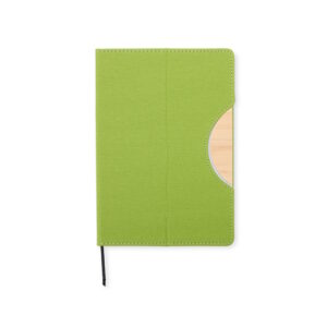 Bloco moleskine capa dura em poliester