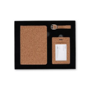 Conjunto de viagem de porta passaporte e cartão