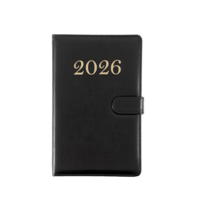 Agenda semanal capa dura em poliuretano