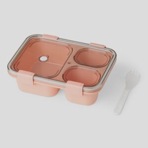 Marmita plástica hermética de 800 ml