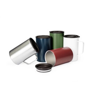 Caneca inox isotérmica, 350 ml