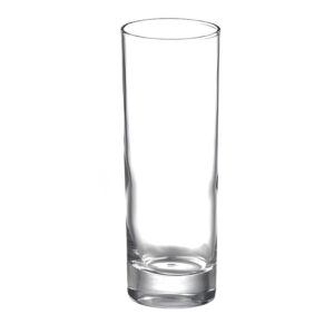 Copo de vidro long drink fino