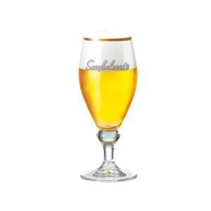 Copo de chopp de vidro