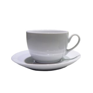 Xícara e pires para chá, 250 ml