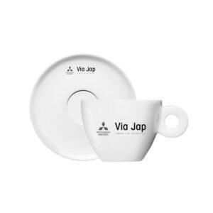 Xícara e pires para cafezinho, 75 ml