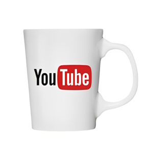 Caneca de porcelana branca, 270 ml